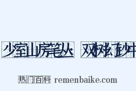 少室山房笔丛·双树幻钞中是什么意思的图片